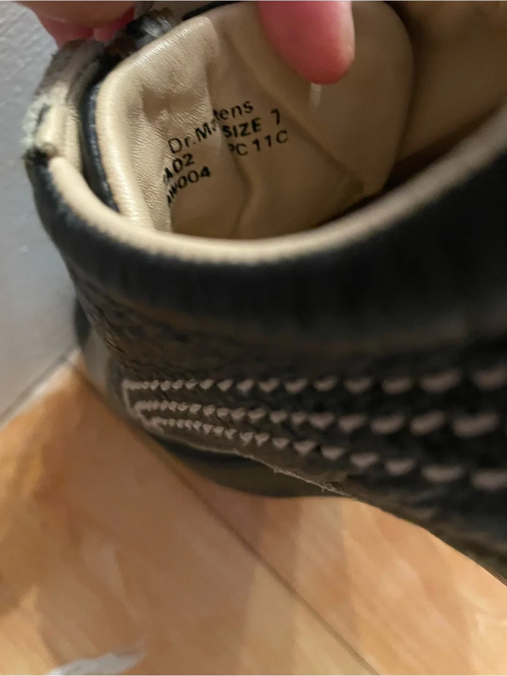 Dr. Martens Black Slip-On Shoes with Ribbed Outsoles
